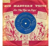 THE PONY-TAILS. BORN TOO LATE. 1958 HMV BLUE LABEL VINYL 7" SINGLE. 45-POP 516