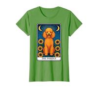 The Poodle Tarot Card T-Shirt, Women, Grass Green, XX-Large