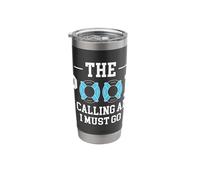 The Pool is Calling and I Must Go Pool Guy Pool Cleaner Stainless Steel Insulated Tumbler