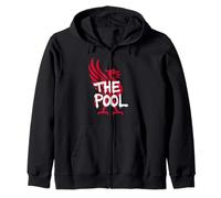 The Pool (Liverpool, England) Spray Paint with Liverbird Zip Hoodie
