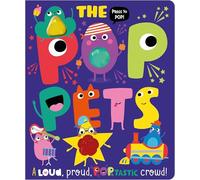 The Pop Pets ( Press Board Book) Baby Sensory, Touch and Feel