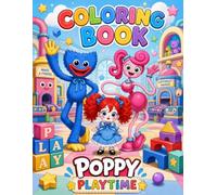 The Pop-py Coloring Book: Coloring Book For Kids, Ages 4-8, Ages 8-12 and Adults With 50+ High Quality Coloring Pages | Perfect Gifts For Any Occasion in Work Office, Home, School