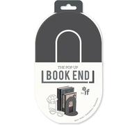IF The Pop Up Book End, Fold Flat Single Bookend, Contemporary Colours, Mix & Match - Charcoal