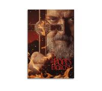 THE POPE'S EXORCIST Posters Aesthetic Wall Art Canvas Poster Vintage Poster Decorative Painting Living Room Bed Room Decor12x18inch(30x45cm) Unframe-style