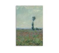 The Poppy Field Painting Claude Monet Famous Monet Art Vintage Landscape Wall Art Instant Vintage Decor Spring Decor Canvas Wall Art For Room Decor Poster Decorative Painting Canvas Wall Posters And A