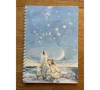 The Porch Faries Nostalgic A5 Notebook Great Bear Star Constellation Polar Bear - 48 Lined Sheets