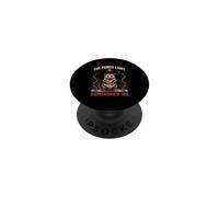 The Porch Light Summoned Me Possum Humor PopSockets Adhesive PopGrip
