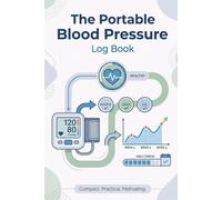 The Portable Blood Pressure Log Book: Small 6x9 Health Journal | 2 Year Daily Tracker for Purse & Pocket | Compact Medical Notebook for Monitoring Systolic, Diastolic & Heart Rate
