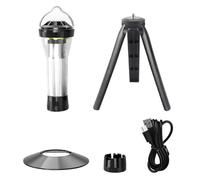 The portable LED camping light is waterproof for long distance outdoor tent trips