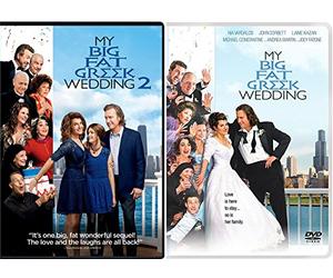 The Portokalos Family Double Feature My Big Fat Greek Wedding & Part 2 Greekquel Double Feature Pack