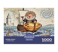 The Portuguese Navigator Pig Jigsaw Puzzle Waterproof 1000 Piece Puzzles for Adults Fun Home Decoration