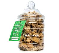 The Posh Pig - 7 flavours - 300g Gift Jar - High Protein, Low Carb, Quality Pork Crackling (Salt & Vinegar)