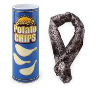 The Potato Chip Snake Can Jump Spring Snake Toy Gift April Fool Day Halloween Christmas time Party Decoration Jokes in A Can Gag Gift Prank Blue (Color)