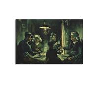 The Potato Eaters by Vincent Van Gogh Wall Art Prints Poster Artworks Canvas Poster Wall Art Prints Home Modern Decor 12x18inch(30x45cm)