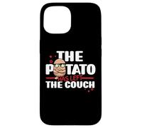 The Potato Has Left The Couch Spud Life Fries Tater Tots Case for iPhone 15