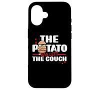 The Potato Has Left The Couch Spud Life Fries Tater Tots Case for iPhone 16