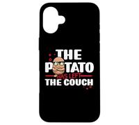 The Potato Has Left The Couch Spud Life Fries Tater Tots Case for iPhone 16 Plus