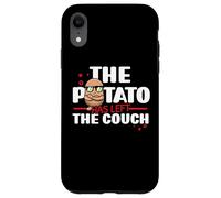 The Potato Has Left The Couch Spud Life Fries Tater Tots Case for iPhone XR