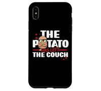 The Potato Has Left The Couch Spud Life Fries Tater Tots Case for iPhone XS Max