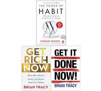 The Power of Habit, Get Rich Now & Get It Done Now 3 Books Collection Set