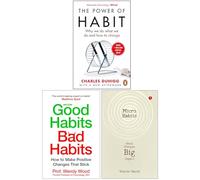 The Power of Habit, Good Habits Bad Habits & Micro Habits Small Changes Big Impact 3 Books Collection Set