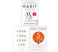 The 5 AM Club: Own Your Morning. Elevate Your Life. A transformative self-help book blending brain science and personal development.