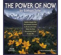 The Power of Now 2026 Wall Calendar: A Year of Inspirational Quotes