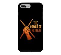 The Power of the Beat Retro Fist Holding Crossed Drumsticks Case for iPhone 7 Plus/8 Plus