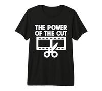 The Power of the Cut Video Editor Premium T-Shirt