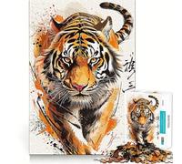 The Power of The Predator 1000 Piece Jigsaw Puzzle for Teenagers Smart Game Relaxed Mind Pattern Assembly Santa Wish List (38x52cm)