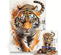 The Power of The Predator 1000 Piece Jigsaw Puzzle for Teenagers Smart Game Relaxed Mind Pattern Assembly Santa Wish List (38x52cm)