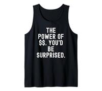 the Power of Youd be Surprised Motivational Mindful Men Tank Top