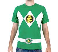 The Power Rangers Green Rangers Costume Adult T-shirt Tee [Apparel]