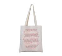 The Powerless Series Book Merch Lauren Roberts Lover Gift Powerless Quote Inspired Tote Bag for Bookish Book Lover (I’d never Tote)