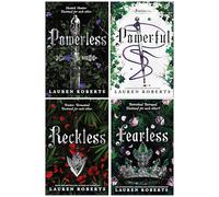 Simon & Schuster The Powerless Trilogy By Lauren Roberts 4 Books Collection Set (Fearless Hardback, Powerless, Powerful & Reckless)