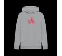 The Powerpuff Girls Outline Graphic Heather Grey Hoodie The Powerpuff Girls Light Grey L