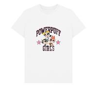 The Powerpuff Girls Script Graphic Logo White T-Shirt | Size: Small The Powerpuff Girls White S