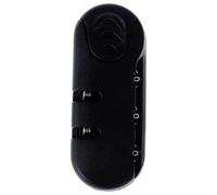 The practical black suitcase features a simple 3-digit setup outdoor gear lock texture for frequent travelers and a combination padlock