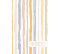 The Practical Budget Planner Undated: Compact 6" x 9" - Seaside Stripe Edition