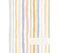 The Practical Budget Planner Undated: Large 8.5" x 11" - Seaside Stripe Edition