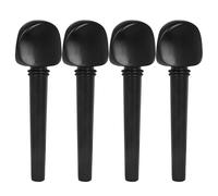 The practical ebony tuning pegs are a no-drill replacement design for precise tuning pegs with better sound for most cello