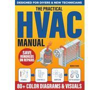 The Practical HVAC Manual: A Step-By-Step Illustrated Guide To Diagnose, Repair & Maintain Any System Without Confusion, Guesswork, Or Costly Technician Fees