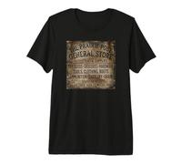 The Prairie Post General Store Old West Premium T-Shirt