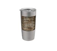 The Prairie Post General Store Old West Stainless Steel Insulated Tumbler