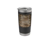 The Prairie Post General Store Old West Stainless Steel Insulated Tumbler