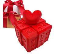 The Prank Box - A Valentine's Gift That Makes Them Earn The Love, Hilarious 3D Printed Middle Finger Heart Gift Box With Screws, For Holidays, giftss, And Decorations.