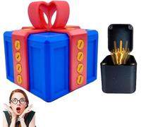 The Prank Box - Annoying Gift Box with Screws, The Annoying Present, Screw Gift Box Prank, Funny 3D Printed Screw Gifts Boxes Ideal, for Funny Christmas Unlocked Tease Box