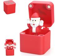 The Prank Box, Christmas Middle Finger in a Box, Santa Claus Elk Surprise Finger Popup Gift Boxes for Adults, Xmas Fun Prank Gift, Novelty FunnyGifts for Christmas,Festival