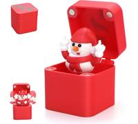 The Prank Box, Christmas Middle Finger in a Box, Santa Claus Elk Surprise Finger Popup Gift Boxes for Adults, Xmas Fun Prank Gift, Novelty FunnyGifts for Christmas,Festival