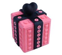 The Prank Box Funny Christmas Valentine's Day Gifts Box Annoying Hilarious Screw Challenge with Surprise Screw Gifts Boxes Ideal for Birthday, Christmas,Valentine's Day (Pink&Black(A))